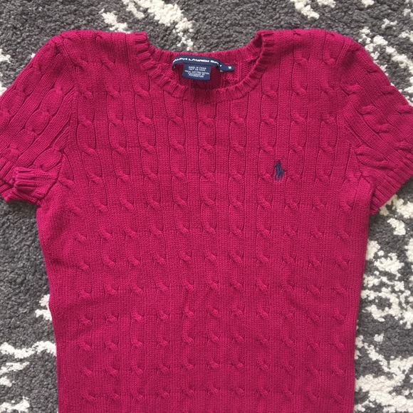 SOLD Ralph Lauren Sport Short Sleeve Sweater-Medium - Picture 3 of 6